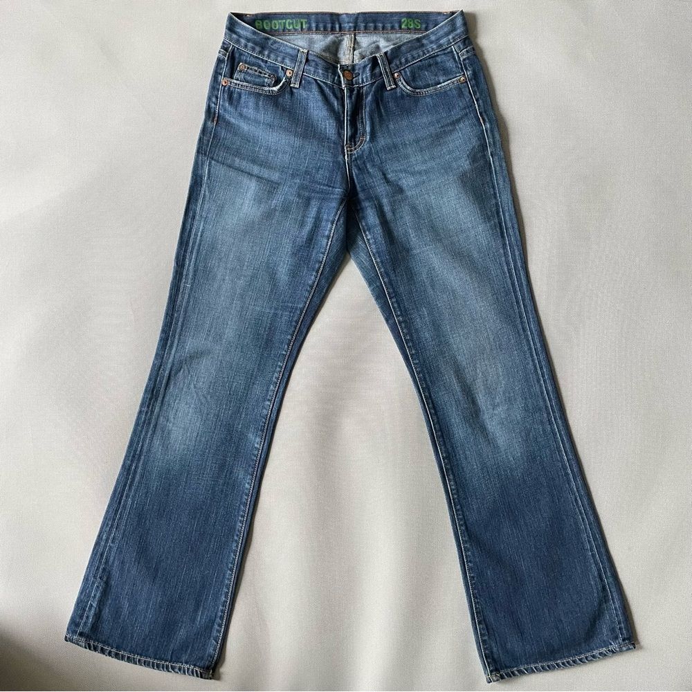 J Crew Low Rise Bootcut Denim Jeans Women’s Size 28S